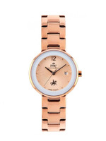 [Pre-Order จัดส่ง 5 วัน] นาฬิกาข้อมือผู้หญิง รุ่น PPC-EB02-RG  สี ROSEGOLD