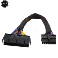 20cm ATX 24Pin to 14Pin Power Supply Cable Cord 24p to 14p 18AWG Wire for Lenovo Q77 B75 A75 Q75 H81 Motherboard F19808