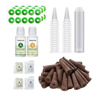 Seed Pod Kit With Grow Sponges Solid Nutrient Plant Foods Strawberries Tomatoes Basil Herbs &amp; Grow Anything Kit For Gardeners