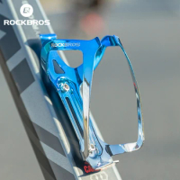 ROCKBROS Bicycle Bottle Holder MTB Road Bike Water Bottle Cage Mount Aluminum Alloy Gradient Stronge Sturdy Bottle Holder