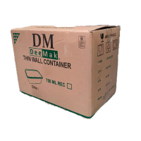 DeeMak DM Thinwall 750 1 dus isi 20 Pack kuantiti 500 pcs Kontainer Tebal 750 ML REC
