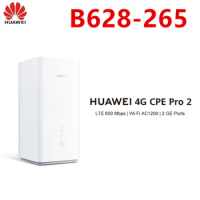 4G WiFi Router With Sim Card Huawei 4G CPE Pro 2 B628-265 LTE Cat12 Up To 600Mbps 2.4G 5G AC1200 Lte WIFI Router