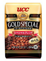 金時代書香咖啡 UCC 金質精選咖啡豆 360g UCC-360GS-BK