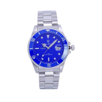 【Olym Pianus 奧柏】Olym Pianus 奧柏表 藍水鬼豪邁霸氣超強夜光運動型腕錶/40mm-藍框-899831.1MS