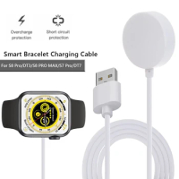 5V USB Smartwatch Wireless Charging Replacement Magnetic Smartwatch Charger Smartwatch Charging Cable for S8 Pro/DT3/S8 PRO MAX