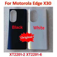 100% Original Best Back Battery Cover Housing Door Rear Case Phone Lid For Motorola Moto Edge X30 Shell Replacement