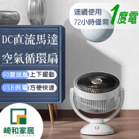日式大風量DC全直流夜燈循環扇 [崎和家居]