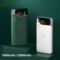 Fast Qi Wireless Charger Power Bank 20000mAh 22.5W QC PD3.0 Fast Charging Powerbank for iPhone 13 12 Huawei P40 Xiaomi Poverbank
