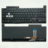 G731 SP/Spanish Keyboard For ASUS ROG Strix G17 G731G G731GV G731GT G731GU G712LU G712LV G712LW G712 RGB Backlit V185061B