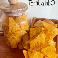 Tortila krip krip jagung produk tes Food