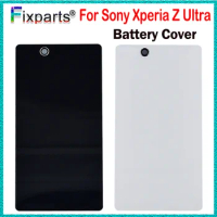 For Sony Xperia Z Ultra XL39H XL39 C6802 C6806 C6833 Rear Glass Housing Cover Back Battery cover Door Chassis Replacement Parts
