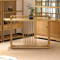 茶桌椅組 茶桌 榆木桌 實木桌椅 茶幾 泡茶臺 免運 開立發票 榆木實木榆木條案玄關桌明清仿古家具翹頭桌平老榆木木質工 支持訂製 支持組裝