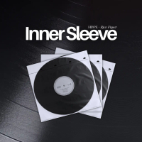 10/25/50 Pieces 12\/7\" Vinyl Record HDPE + Rice Paper Inner Sleeve (Anti-Static/ Scratch Protection