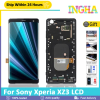 6.0" Original AMOLED lcd For Sony Xperia XZ3 LCD Display H9493 H9436 Touch Screen Digitizer Assembly With Frame For SONY XZ3 LCD