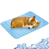Pet Cooling Mat Pet Summer Cooling Mat Comfortable Sleeping Mat Summer Ice Pads For Dogs And Cats Pet Supplies For Crate Kennel