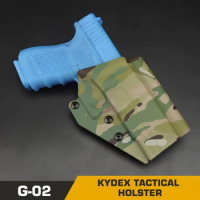 Lightweight Kydex Tactical Pistol Gun Holster for Glock 43 43X Hunting Airsoft Quick Draw Belt Waist Holster