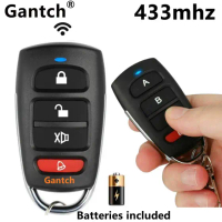 Applicable to Universal Remote Control 433MHz/315MHz Garage Door/Gate/Sunroof Alarm System