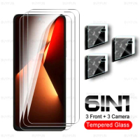 6in1 Camera Tempered Glass For Tecno Pova 5 4G Protective Glass Tecon Pova5 Pro Pova5Pro 5Pro LH7n LH8n 6.78in Screen Protector