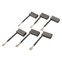 แปรงคาร์บอน 6 ชิ้น รุ่น 381028-02 และ 381028-08 เหมาะสำหรับเครื่องตัดมุม DW368, DW708, CB35 และ N032