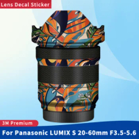 For Panasonic LUMIX S 20-60mm F3.5-5.6 Camera Lens Skin Anti-Scratch Protective Film Body Protector Sticker