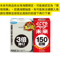 Dokodemo Vape 未來驅蚊器 150日 買前必讀說明 一單控制2個內