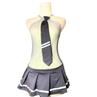 Cosplay Seragam sekolah Sailor Navy Rok Lipat Setelan JK Versi Korea Jepang 1206 Wanita Lingerie