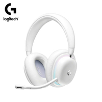 【Logitech 羅技】G735 無線美型RGB遊戲耳麥 夢幻白【三井3C】