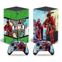 Grand Style Skin Sticker Decal Cover for Xbox Series X Console and 2 Controllers Xbox Series X Skin Sticker Viny