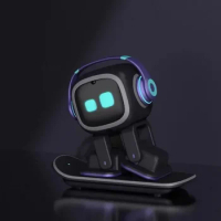 Emo Robot Pet Emopet Intelligent Companion Ai Emotional Communication Future Voice Robot For Home Desktop Toys Kids Xmas Gift