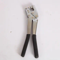 11 Inch Steel Studs Crimper Punch Lock Plier Fastening Drywall Metal Furring Track Crimping Tool