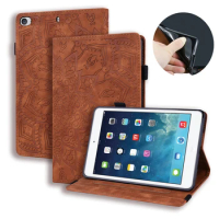 For iPad Mini 3 2 1 PU Leather Cover Funda Capa Case For Apple iPad Mini 1 2 3 A1432 A1454 tablet Cover Flip Coque