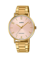CASIO นาฬิกาข้อมือผู้หญิง รุ่น LTP-VT01G-4BUDF สีทอง