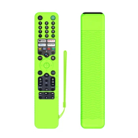 Silicone TV Remote Control Cover Shockproof Protective Case with Lanyard for Sony RMF-TX520U MG3-TX520U Voice Remote