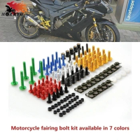 Motorcycle CNC Fairing windshield Body Work Bolts Nuts Screws kit for HONDA CBF CBF190R CBF 125 150 190 250 CBF 600 600S 1000