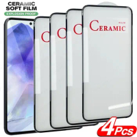 4pcs HD Ceramic Film Screen Protector For Samsung Galaxy A55 A54 A35 A34 A14 A15 A52 A53 5G A25 A12 A13 A32 S20 S21 S23 FE Film