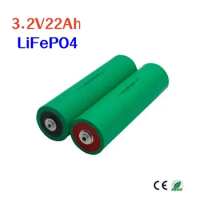 2pcs 3.2V 22Ah 46160 Lithium Iron Phosphate Battery High Capacity LiFePO4 Battery for Electric Vehic