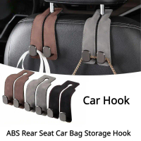 Car Hook Car Seat Backrest Upgrade Hidden Double Hook ABS Rear Seat Car Bag Storage Hook