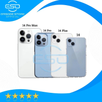 soft case 14/14 plus/14 pro/14 pro max silicon transparan / bening new