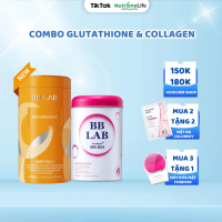 Combo BB LAB Collagen, Glutathione C Hỗ Trợ Trẻ Hóa Làn Da, Lão Hóa, Hỗ Trợ Trắng Sáng Da  30 Gói- 3