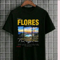 KAOS PULAU flores  Pria Sablon Nyaman Distro
