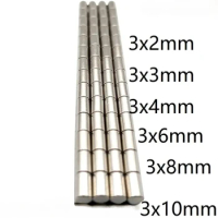 N35 1000PCS 3x5 3x2 3x6 3x8 3x10 3x3 3x4mm Magnet Superpower Tiny small Neodymium Magnets for Door Search Magnetic Fridge