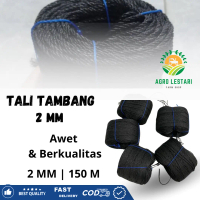TALI TAMBANG 2 MM WARNA HITAM KUALITAS TERJAMIN