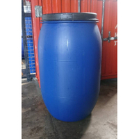 二手化學桶(120L) 藍色 塑膠桶 化學桶 耐酸桶 密封桶 運輸桶 堆肥桶 廚餘桶 儲水桶/運費詢問