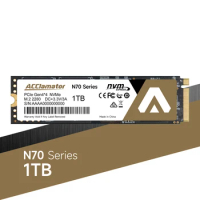 Acclamator N70 SSD 1TB 2TB PCIe 4x4 NVMe Read 7300 MB/s M.2 Solid State Drive Compatible to PS5 SSD Equipped with 1GB DDR4 Cache
