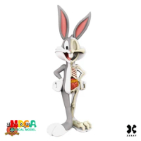 Bugs Bunny 4D XXRAY master Mighty Jaxx Jason Freeny anatomy Cartoon ornament