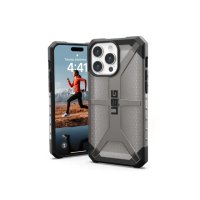 【UAG】iPhone 15 Pro Max 耐衝擊保護殼-透黑(吊繩殼 支援無線充電)