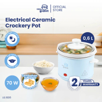 [GOSEND/GRAB/SPX/INSTANT] Little Giant Electrical Ceramic Crockery Pot 0.6 L (Instan/Sameday) | Slow