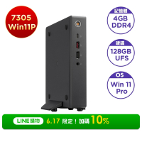 Acer 宏碁 RB610 5核心桌上型電腦(Celeron 7305/4GB/128GB UFS/Win11 Pro)