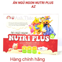 Thực phẩm bảo vệ sức khoẻ ĂN NGỦ NGON NUTRI PLUS AZ Hộp 30 gói dạng nước