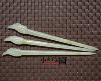 岫玉發簪飾品古典簪子發簪玉石玉釵
